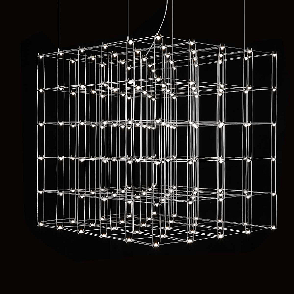 Подвесная люстра Imperium Loft Quasar Cosmos Square Led Pendant Light 100/100/100 252291-22
