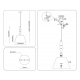 Подвесная люстра Ambrella light High light LH75250