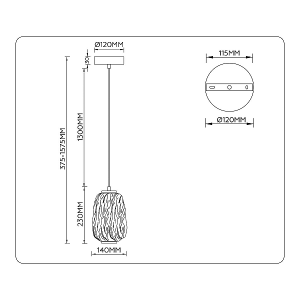 Люстра Ambrella Light HIGH LIGHT LH30101