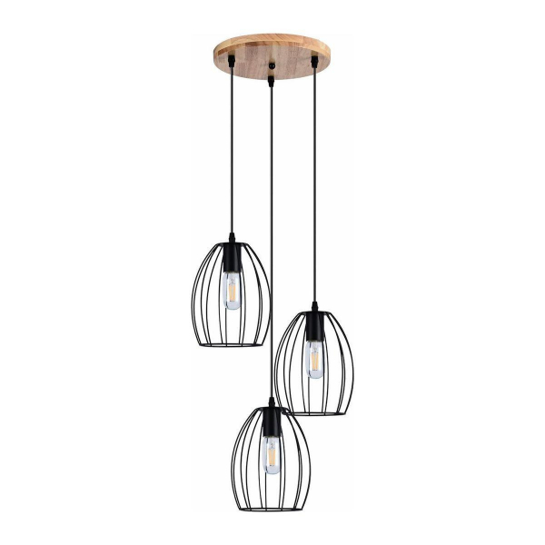 Подвесная люстра Illumico IL1011-3P-05 BK Подвесная люстра Illumico IL1011-3P-05 BK
