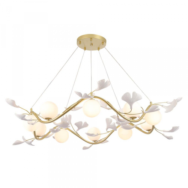 Подвесная люстра Crystal Lux Colibri SP10 Gold Подвесная люстра Crystal Lux Colibri SP10 Gold