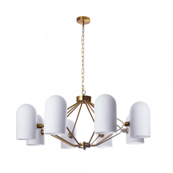 Подвесная люстра Arte Lamp CASSEL A5454LM-8PB Подвесная люстра Arte Lamp CASSEL A5454LM-8PB