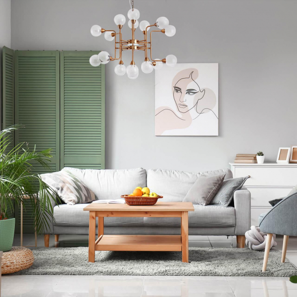 Подвесная люстра Divinare DALLAS 3360/15 LM-16 Подвесная люстра Divinare DALLAS 3360/15 LM-16