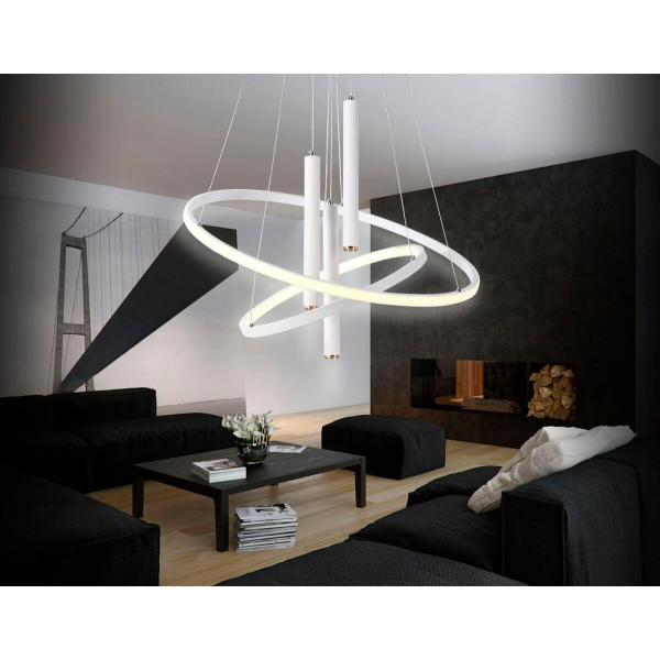 Подвесная светодиодная люстра Ambrella light Comfort Line FL5371 Подвесная светодиодная люстра Ambrella light Comfort Line FL5371