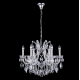 Подвесная люстра Crystal Lux Hollywood SP6 Chrome