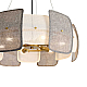 Подвесная люстра Freya Маффл / Maffle FR5578PL-06G