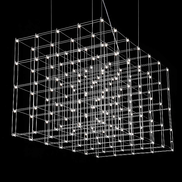 Подвесная люстра Imperium Loft Quasar Cosmos Square Led Pendant Light 80/80/140 252289-22