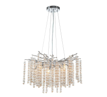 Подвесная люстра Indigo Fruscio 12042/8P Chrome V000446