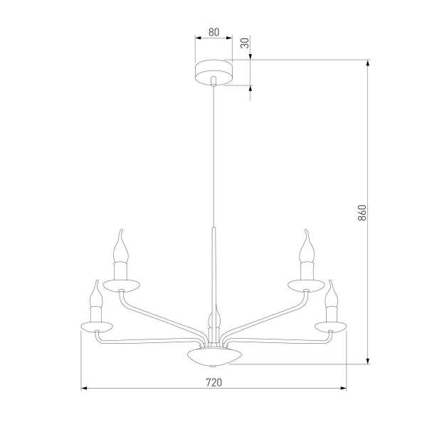Подвесная люстра TK Lighting 4612 Limal Подвесная люстра TK Lighting 4612 Limal