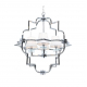 Подвесная люстра Lumina Deco Baltimore LDP 8020-4 CHR+WT
