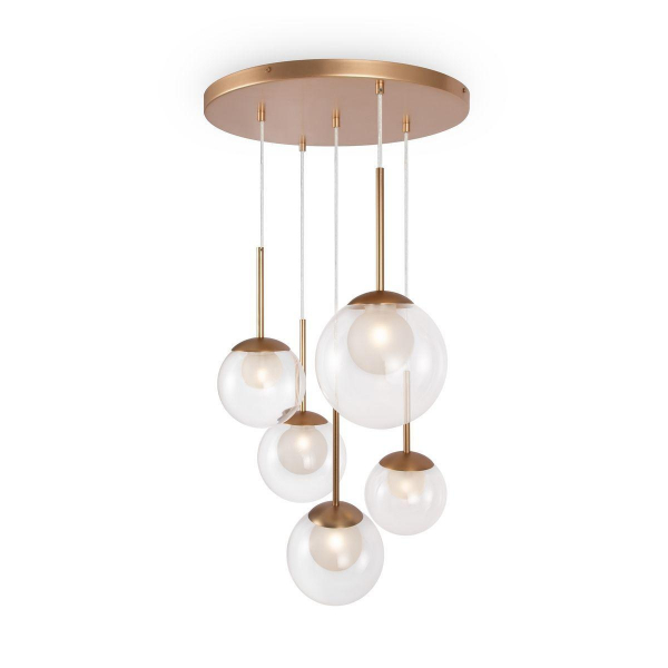 Подвесная люстра Maytoni Basic form MOD521PL-05G Подвесная люстра Maytoni Basic form MOD521PL-05G