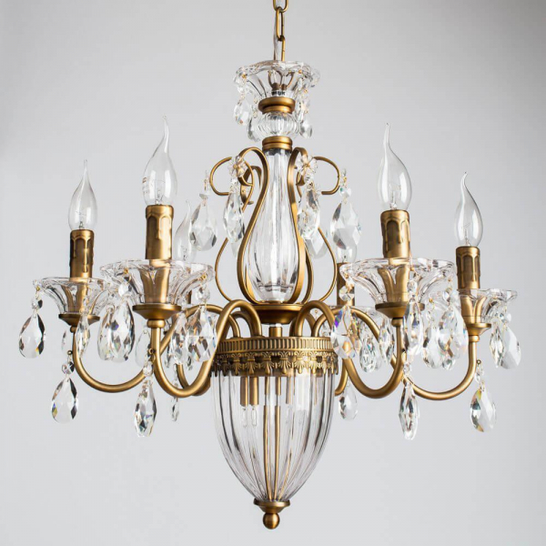Подвесная люстра Arte Lamp Schelenberg A4410LM-6-2SR Подвесная люстра Arte Lamp Schelenberg A4410LM-6-2SR