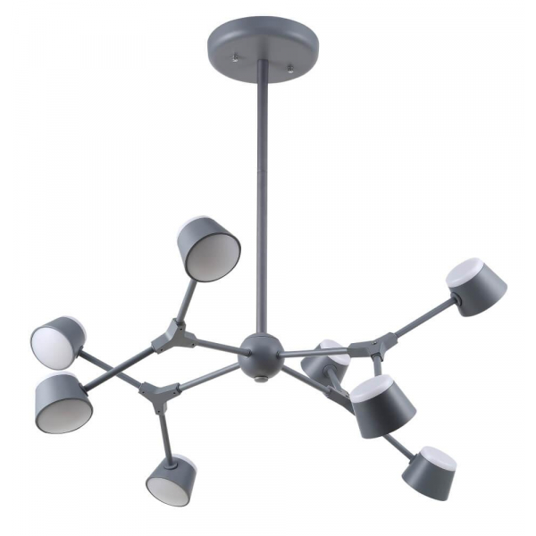 Подвесная люстра Crystal Lux MADRID SP8 GRAY Подвесная люстра Crystal Lux MADRID SP8 GRAY