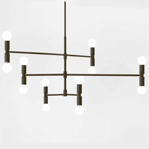 Подвесная люстра Imperium Loft Atomium 123473-22