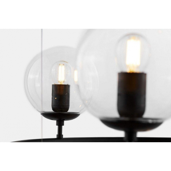 Подвесная люстра Lumina Deco Ceredo LDP 6034-6 RND BK Подвесная люстра Lumina Deco Ceredo LDP 6034-6 RND BK