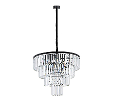 Подвесная люстра Nowodvorski Cristal L Black 7614