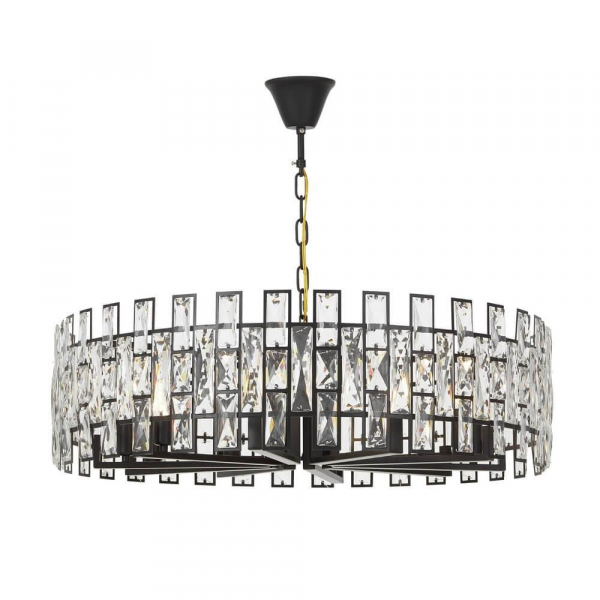 Подвесная люстра Lumina Deco Florina LDP 7041-800 BK Подвесная люстра Lumina Deco Florina LDP 7041-800 BK