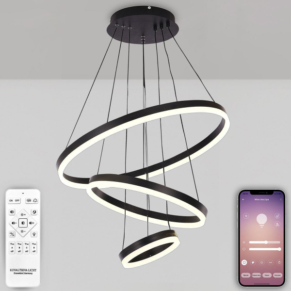 Подвесная люстра Natali Kovaltseva OREOL LED LAMPS 81278 Подвесная люстра Natali Kovaltseva OREOL LED LAMPS 81278