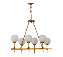 Подвесная люстра Lumina Deco Aldono LDP 7004-6 MD+BK