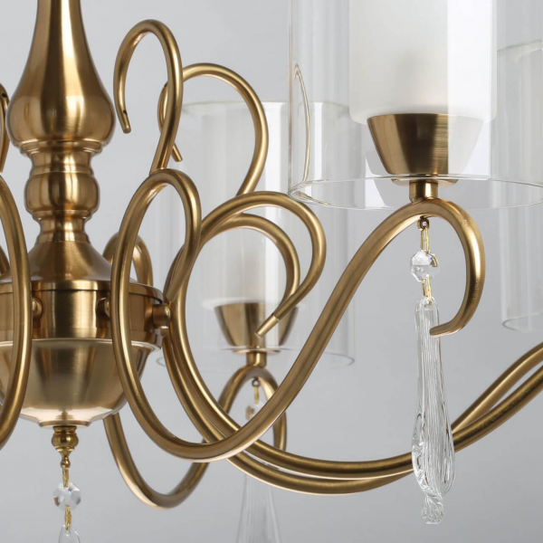 Подвесная люстра MW-Light Эллегия 8 303012708 Подвесная люстра MW-Light Эллегия 8 303012708