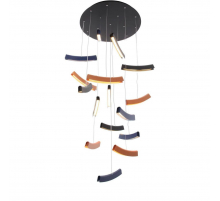 Подвесная светодиодная люстра Mizi'en Slim MZ31505-16-multi