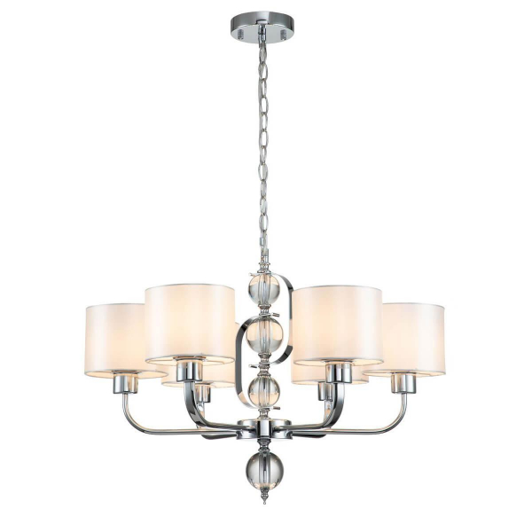 Подвесная люстра Indigo Davinci 13011/6P Chrome V000263 Подвесная люстра Indigo Davinci 13011/6P Chrome V000263