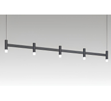 Люстра подвесная Alfa Light F3024-09 MAT BLACK