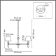 Подвесная люстра Lumion Vermont Classi 8274/5