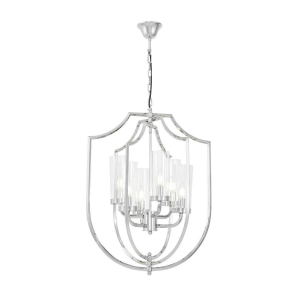 Подвесная люстра Lumina Deco Trulia LDP 8006-6 CHR