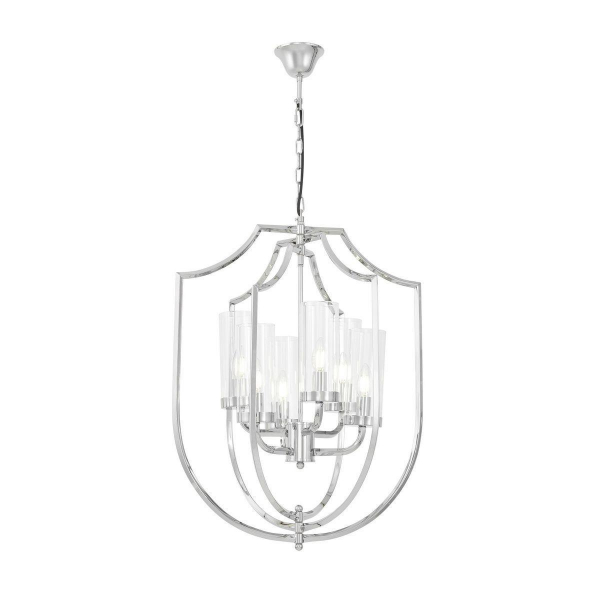 Подвесная люстра Lumina Deco Trulia LDP 8006-6 CHR Подвесная люстра Lumina Deco Trulia LDP 8006-6 CHR