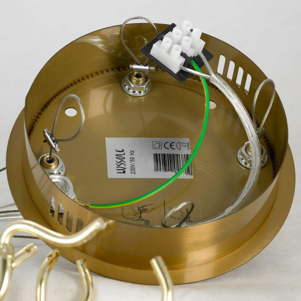 Подвесная люстра Lussole Lamar LSP-8597 Подвесная люстра Lussole Lamar LSP-8597