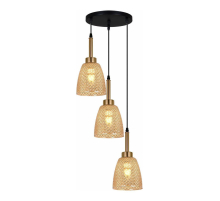 Подвесная люстра Reluce 09011-0.9-03 Amber