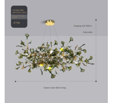 Люстра подвесная Alfa Light F3224-81 D800*H400 G9*8