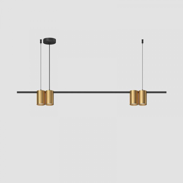 Подвесная люстра Denkirs Orbit DK4061-BK+SG Подвесная люстра Denkirs Orbit DK4061-BK+SG