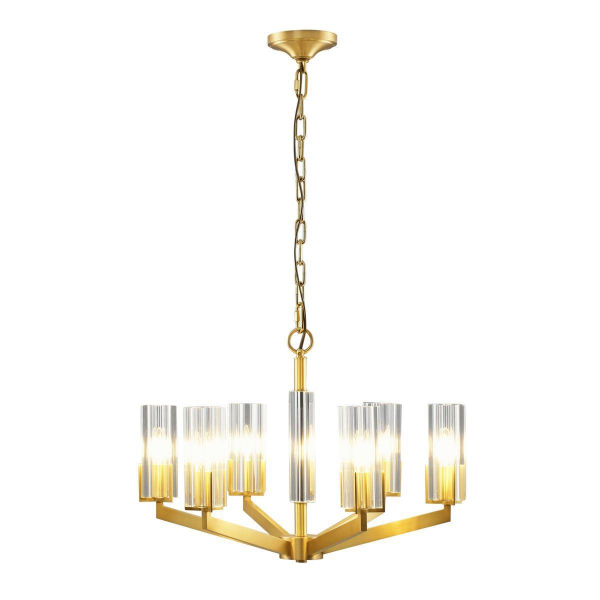 Подвесная люстра Moderli Brass V11074-6P Подвесная люстра Moderli Brass V11074-6P