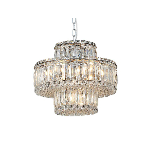 Подвесная люстра Newport 8458+3/C chrome М0067682