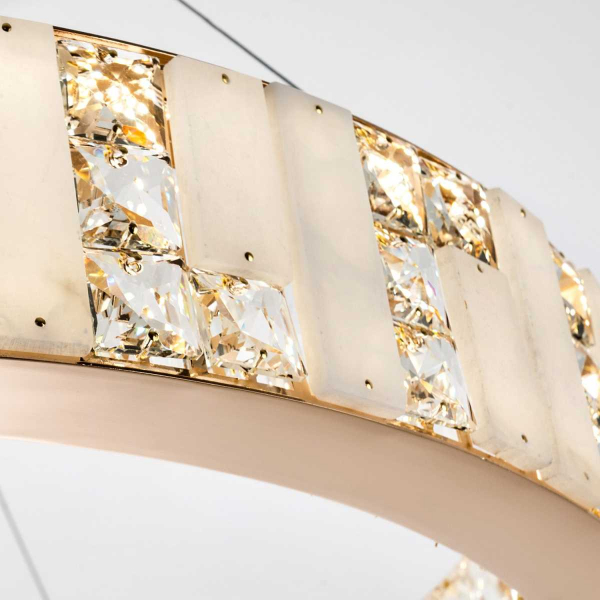 Подвесная светодиодная люстра Modelux Premium ML.6985.800P GD