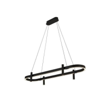 Люстра подвесная Alfa Light F3924-16 black 90W 120*37*H 150