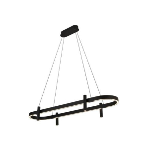 Люстра подвесная Alfa Light F3924-16 black 90W 120*37*H 150