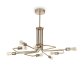 Подвесная люстра Ideal Lux Triumph Sp8 Ottone Antico 160269