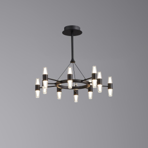 Люстра подвесная Alfa Light F3024-58 BLACK