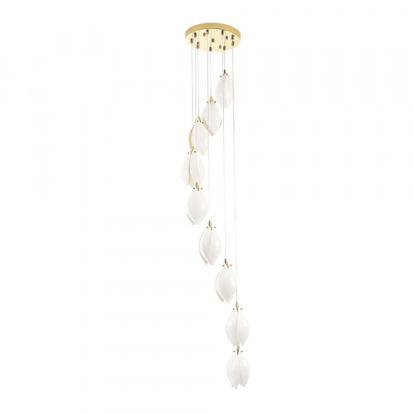 Подвесная люстра Crystal Lux Flowers SP9 Подвесная люстра Crystal Lux Flowers SP9