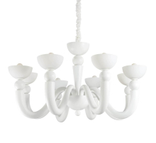 Подвесная люстра Ideal Lux Bon Bon SP8 Bianco 094007