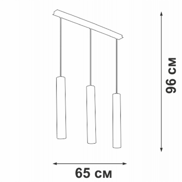 Подвесная люстра Vitaluce V4641-2/3S Подвесная люстра Vitaluce V4641-2/3S