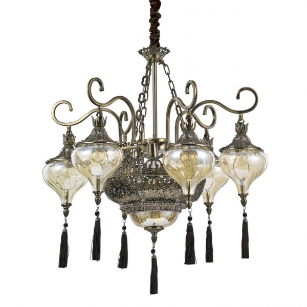 Подвесная люстра Ideal Lux Harem SP9 116006 Подвесная люстра Ideal Lux Harem SP9 116006