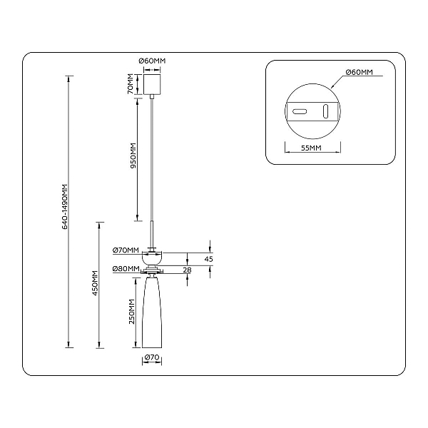 Люстра Ambrella Light HIGH LIGHT LH75365