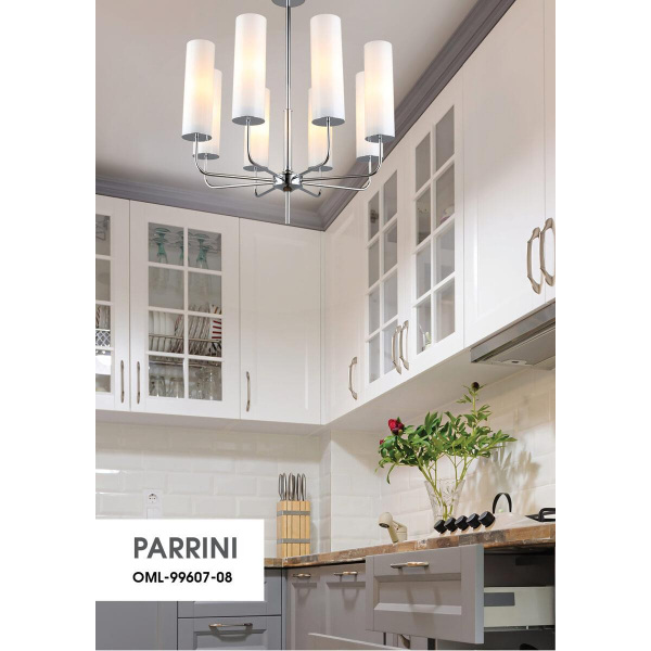 Подвесная люстра Omnilux Parrini OML-99607-08 Подвесная люстра Omnilux Parrini OML-99607-08