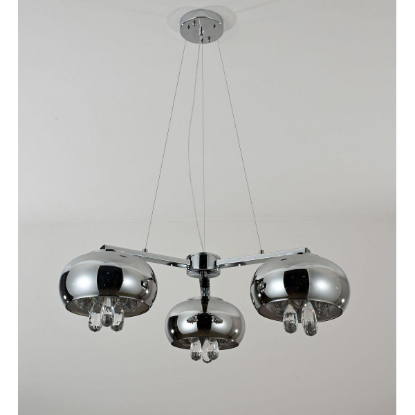 Подвесная люстра Lumina Deco Tosso LDP 8066-3-200 CHR Подвесная люстра Lumina Deco Tosso LDP 8066-3-200 CHR