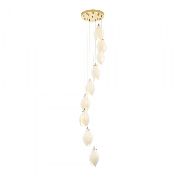 Подвесная люстра Crystal Lux Flowers SP9 Подвесная люстра Crystal Lux Flowers SP9
