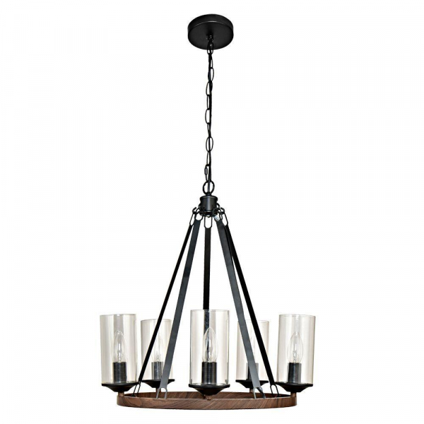 Подвесная люстра Arte Lamp Dalim A7014SP-5BK Подвесная люстра Arte Lamp Dalim A7014SP-5BK